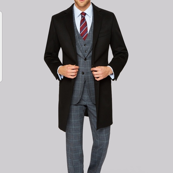MICHAEL Michael Kors Other - Michael Kors black Cashmere Blend Overcoat 40s